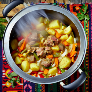 Nationalgericht Turkmenistan: Tamlama (Rezept)